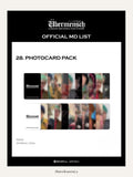 (現貨)G-DRAGON 2025 World Tour [Übermensch] 首爾場週邊 - Postcard Set