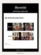 (In-stock) G-DRAGON 2025 World Tour [Übermensch] Seoul Concert Merchandise - Postcard Set