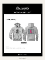 (In-stock) G-DRAGON 2025 World Tour [Übermensch] Seoul Concert Merchandise - Grey Hoodie