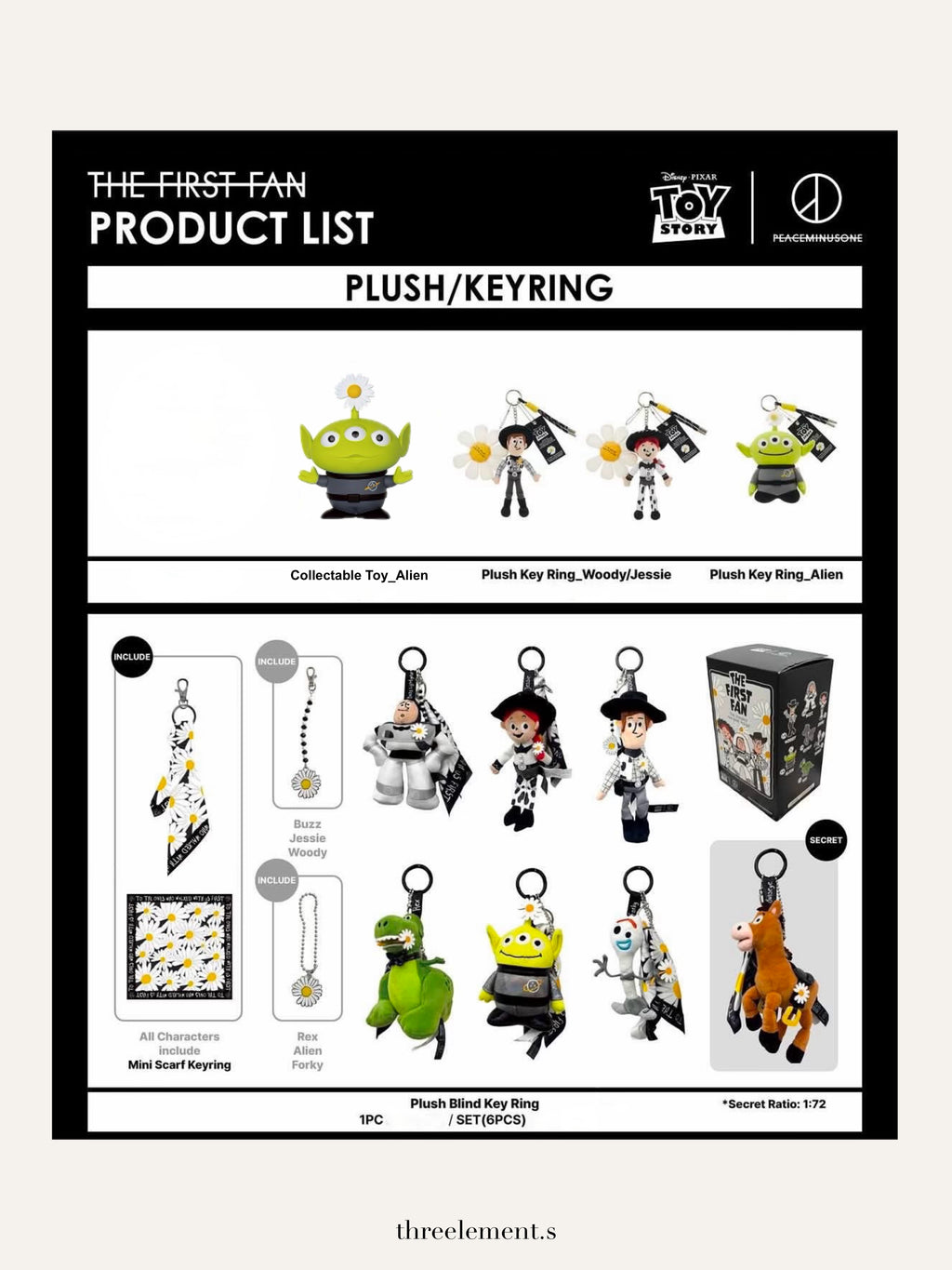 (In Stock) G-Dragon - PMO The First Fan x Toy Story Figure, Keyring, Blind Box
