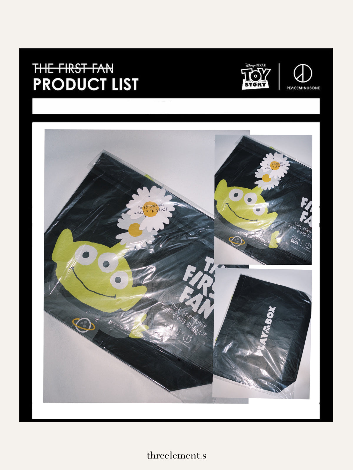 (In stock) G Dragon - PMO The First Fan x Toy Story Scarf, Beach Towel, Reusable Bag