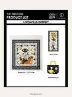 (In stock) G Dragon - PMO The First Fan x Toy Story Scarf, Beach Towel, Reusable Bag