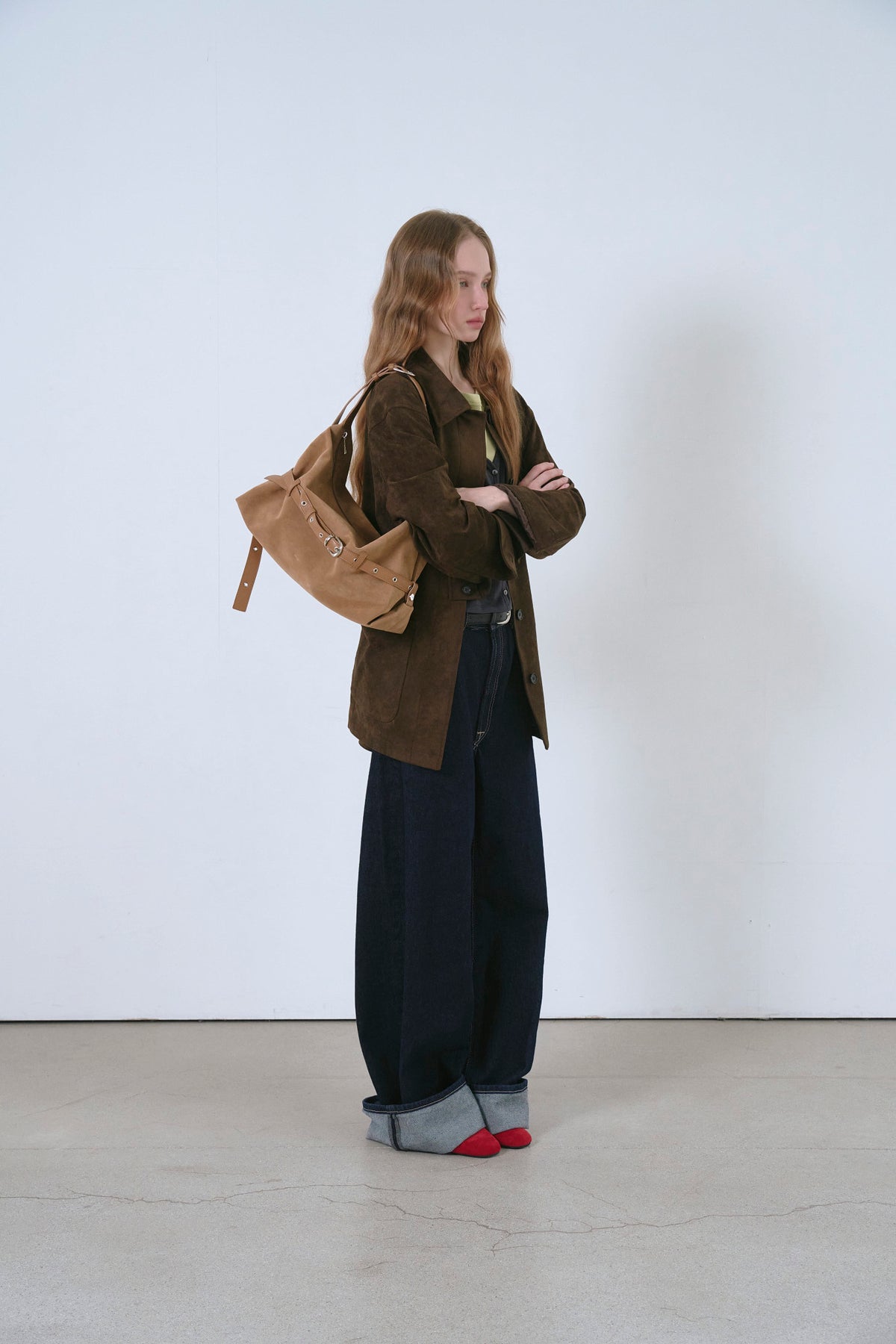 [Mur] Lizzy Belted Hobo Bag