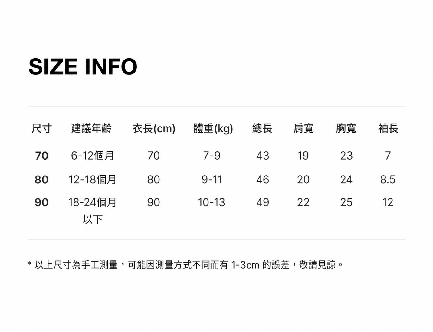 [musinsa] baby淨色白邊連身衣 一SET兩件