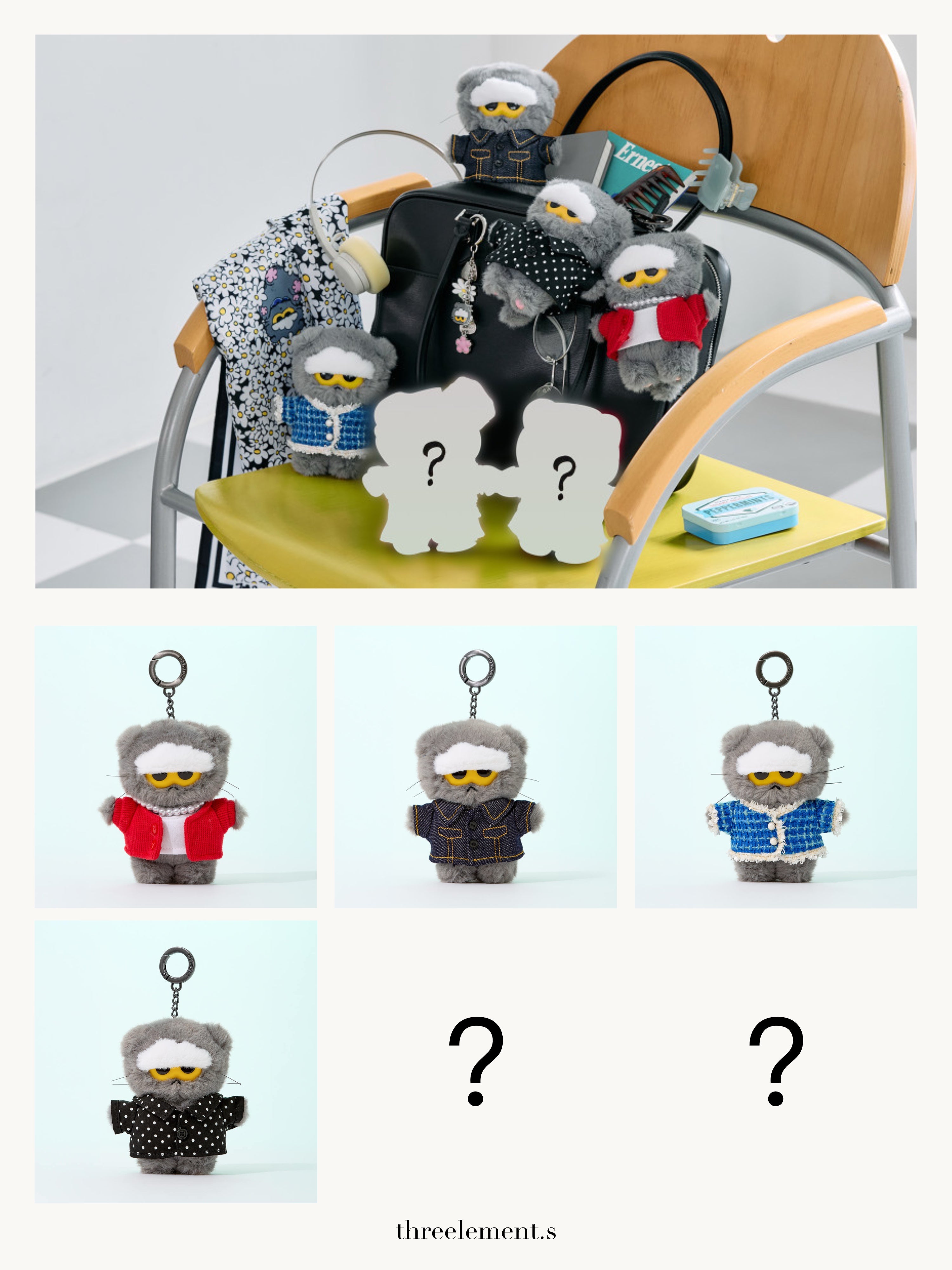 ZO&FRIENDS NEW COLLECTION - 盲盒keyrings