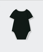[musinsa] baby plain white trim romper, set of two