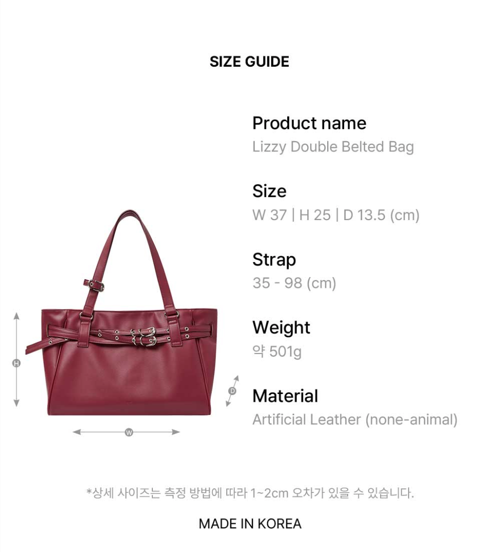 [Mur] Lizzy Double Belted Bag