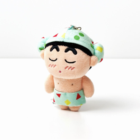 沐浴版羊角頭小新keyring