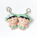 沐浴版羊角頭小新keyring