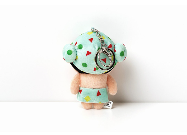 沐浴版羊角頭小新keyring