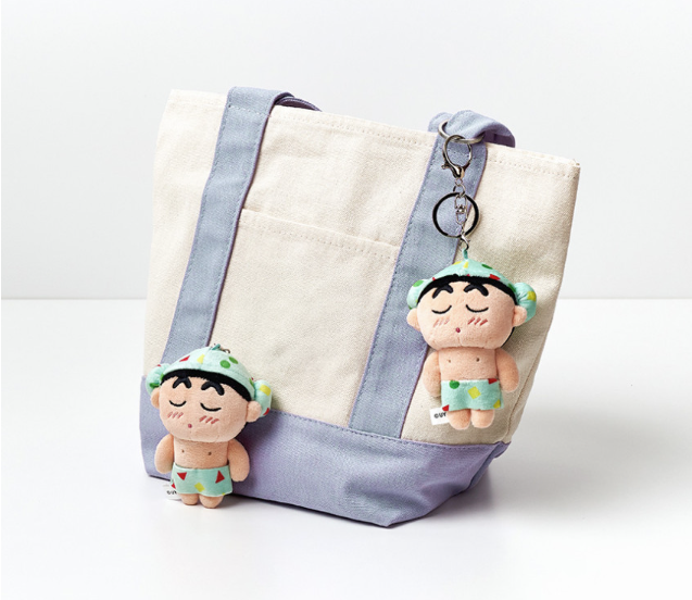 沐浴版羊角頭小新keyring
