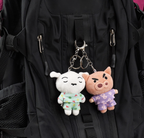 小新朋友們睡衣版keyring