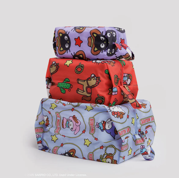 [Baggu] Hello Kitty 3D Zip Set