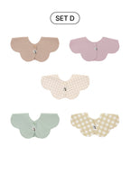[Konny] Korean National Lace Bibs - Gift Box Set of 5
