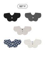 [Konny] Korean National Lace Bibs - Gift Box Set of 5